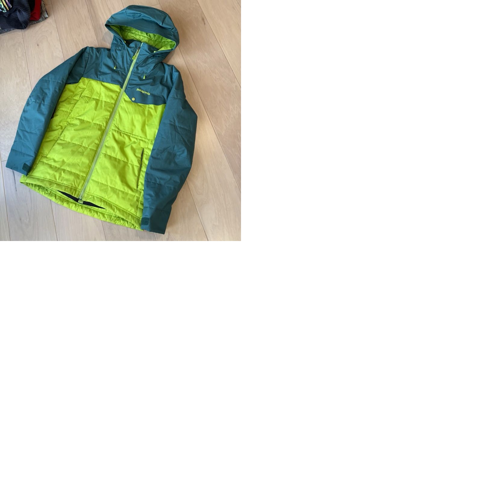 Patagonia VINTAGE Patagonia Rubicon Jacket XS Green Hooded Full Zip Parka Recco Winter Outerwear Size US XS / EU 42 / 0 - 9 Thumbnail
