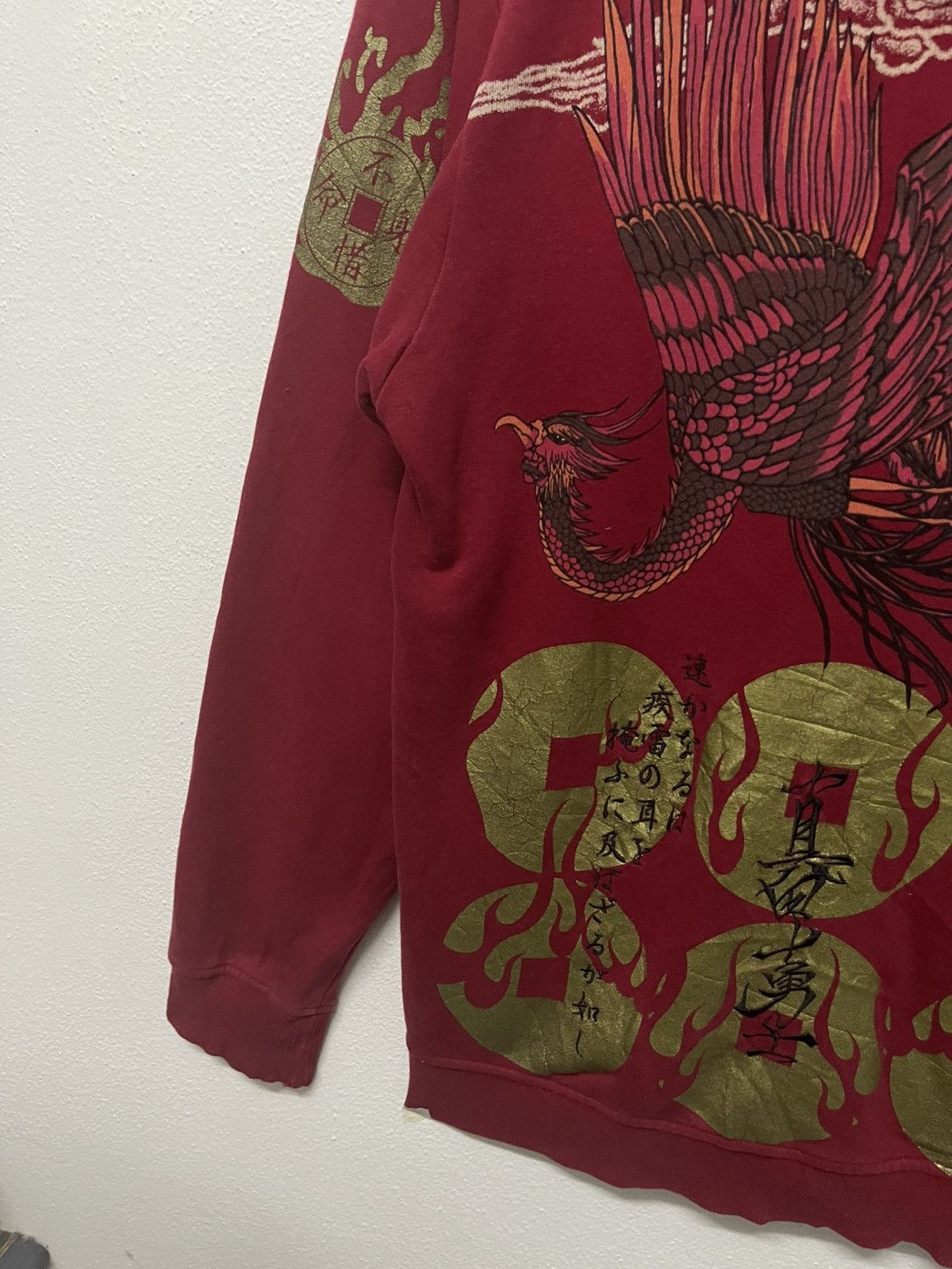 Karakuri Tamashii 2000s SENBU SUKAJAN DESIGN FULL PRINT ZIPPER HOODIE Size US L / EU 52-54 / 3 - 4 Thumbnail