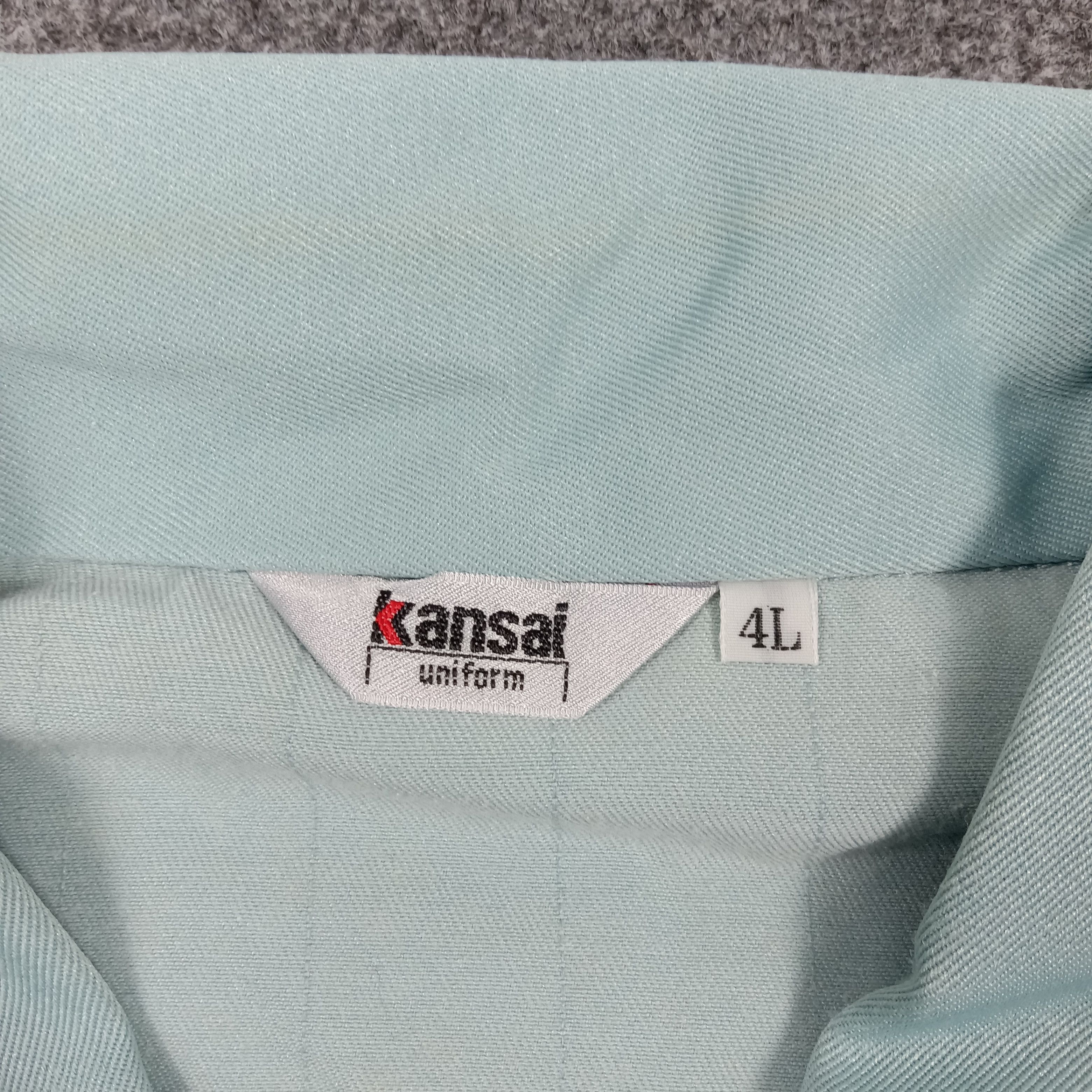 Kansai Yamamoto Kansai Yamamoto X Number Nine Logo Work Jacket C286N10 Size US L / EU 52-54 / 3 - 5 Thumbnail