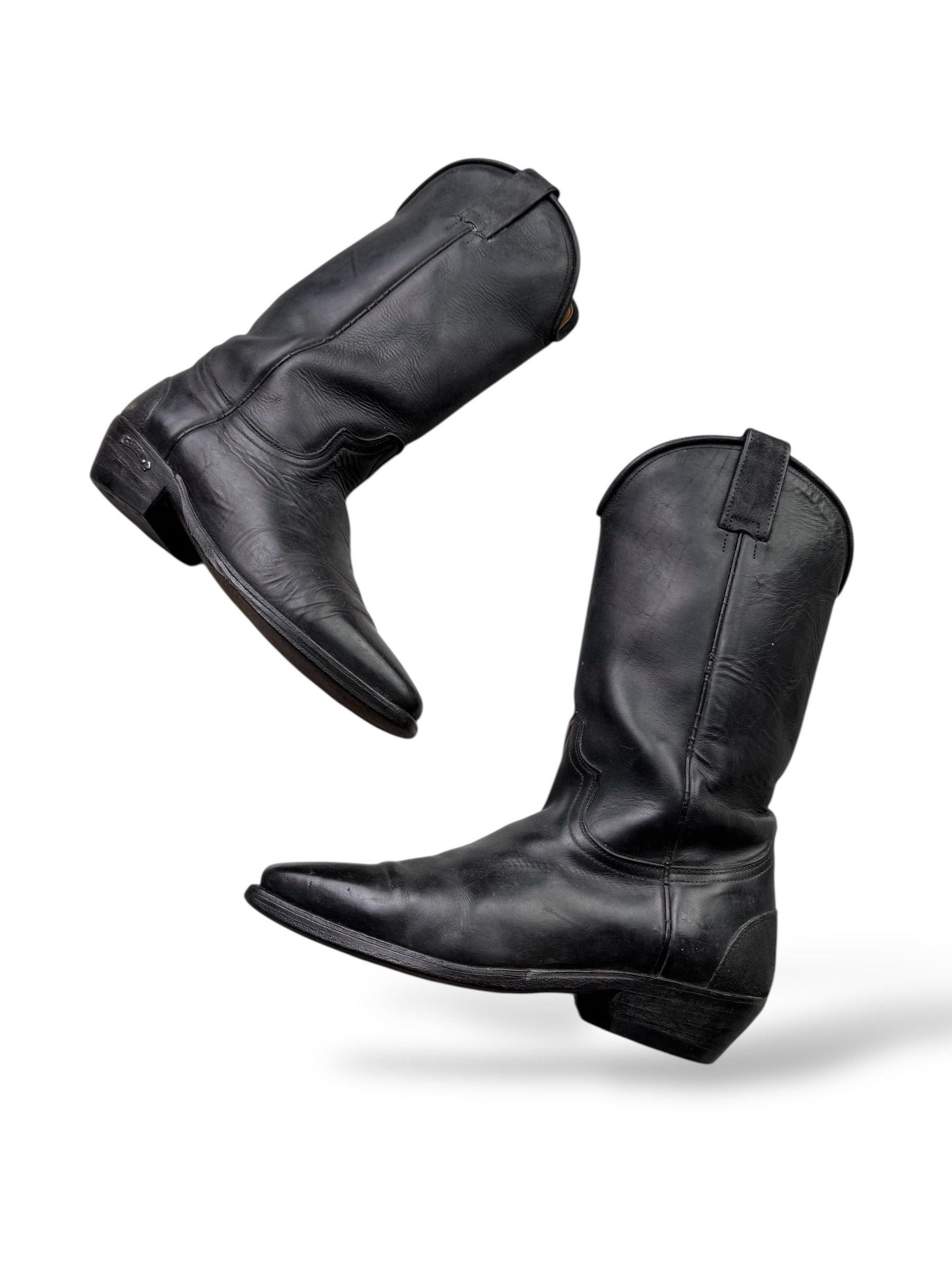 Cowboy Equipment Sendra Vintage Leather Boots (D10) Size US 9 / EU 42 - 1 Thumbnail