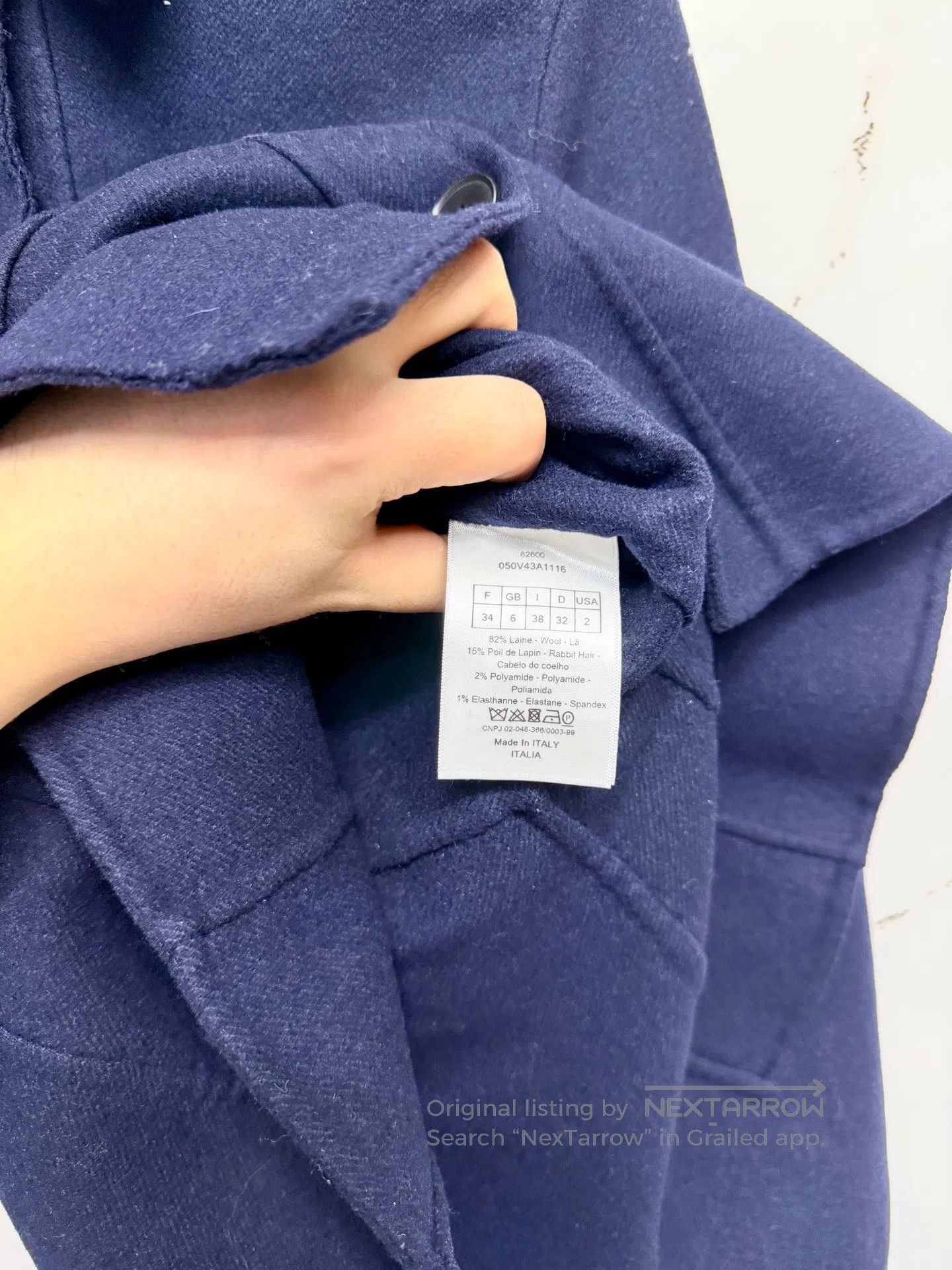 Dior Dior Wool Blazer Jacket| Size XXS / US 00 / IT 34 - 3 Thumbnail