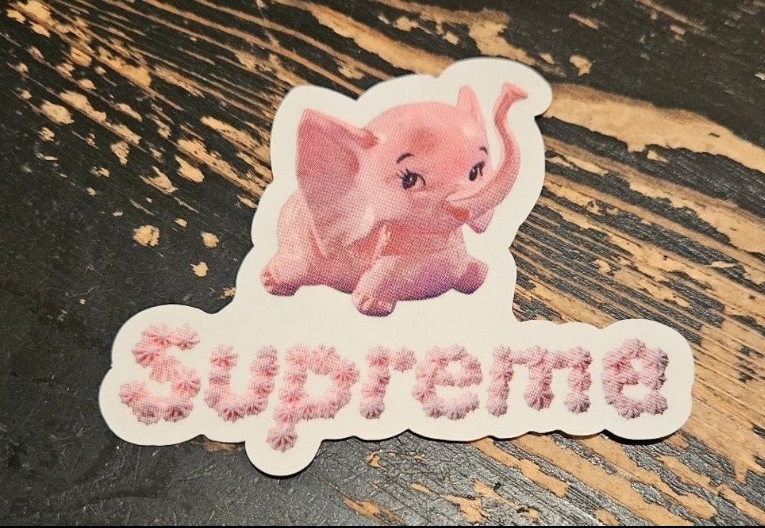 Supreme Supreme Elephant Sticker SS17 Size ONE SIZE - 2 Thumbnail