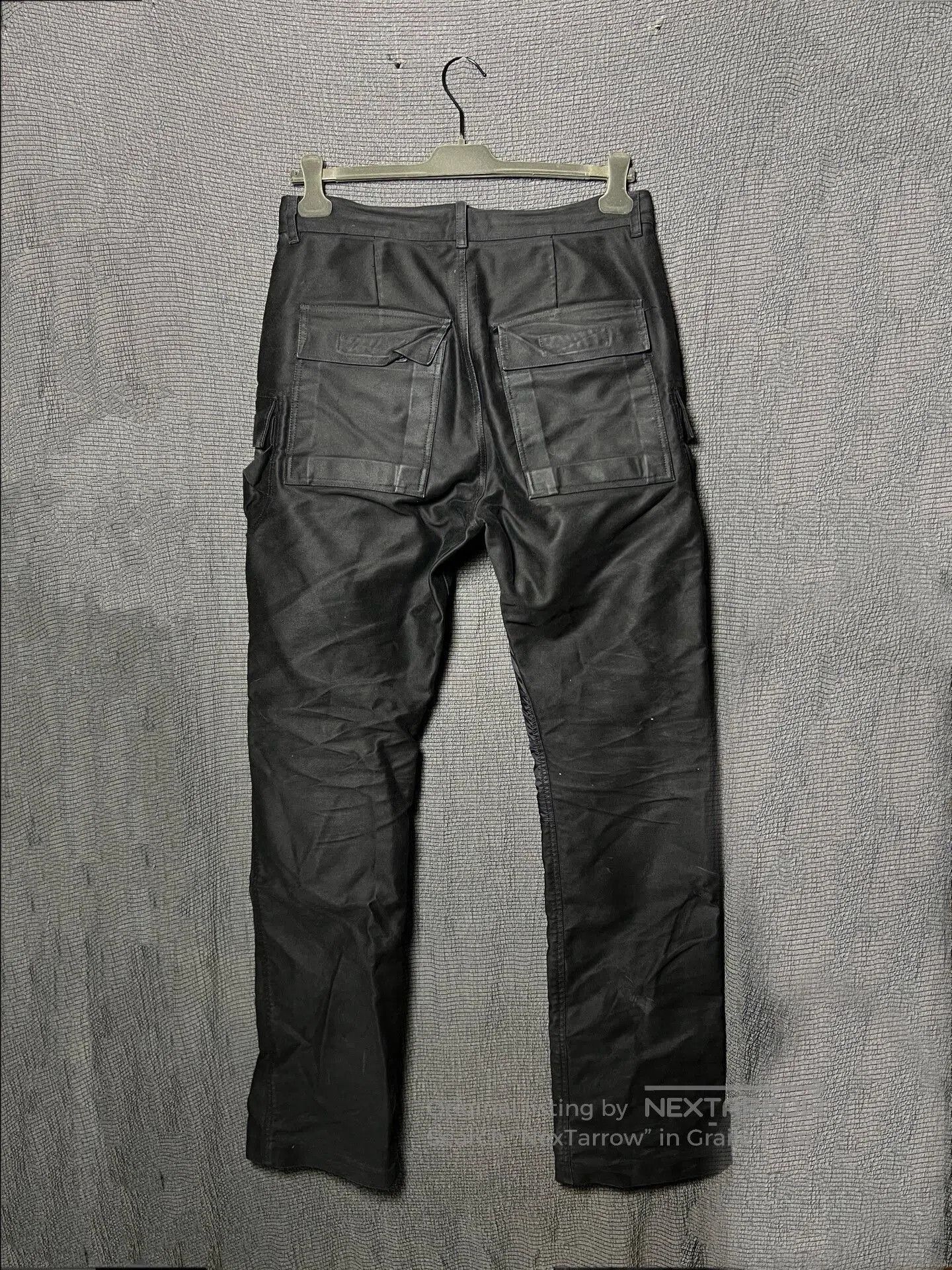 Rick Owens Rick Owens Black Cargo Pants. Size US 31 - 2 Thumbnail