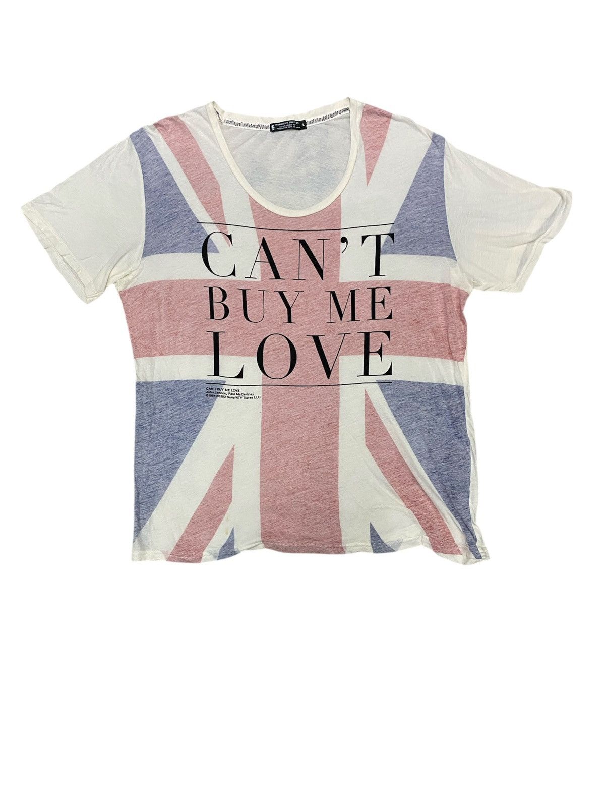 Lad Musician 2000s TK Japan X The Beatles UK Can’t buy me love Size US M / EU 48-50 / 2 - 1 Thumbnail