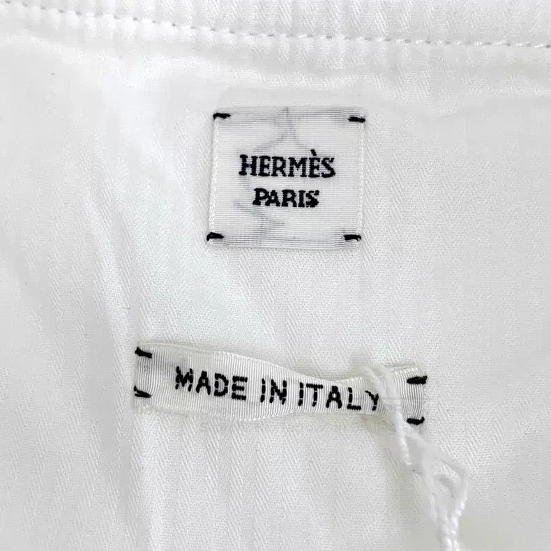 Hermes Hermes White cotton belt waist sleeveless dress Size S / US 4 / IT 40 - 6 Thumbnail
