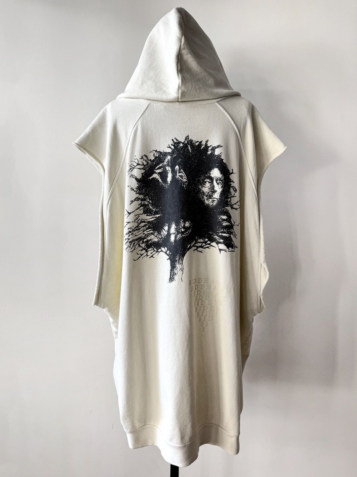 Raf Simons Raf Simons SS04 Oversized Sleeveless Necklace Hoodie Size US S / EU 44-46 / 1 - 1 Thumbnail