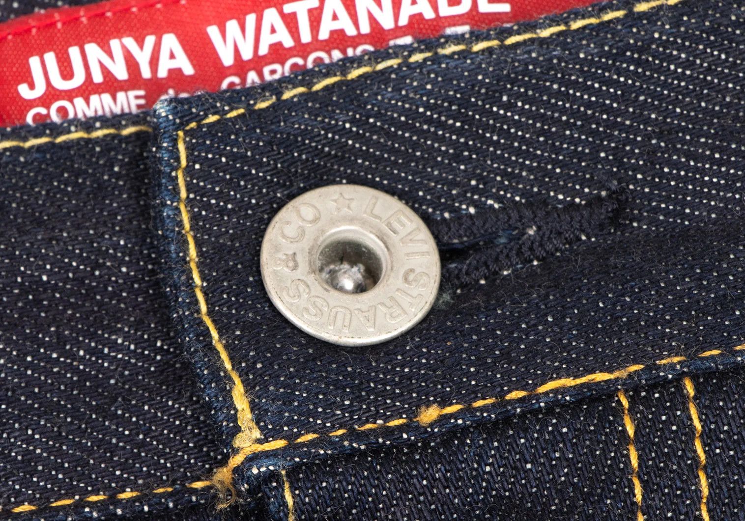 Junya Watanabe Back Cut Stitch Selvedge Denim Pants in Indigo XS Size US 26 / EU 42 - 3 Thumbnail