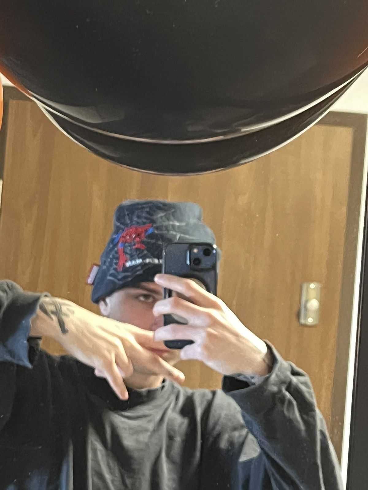 Marvel Comics × Vintage Vintage y2k marvel spider man cool beanie Size ONE SIZE - 3 Thumbnail