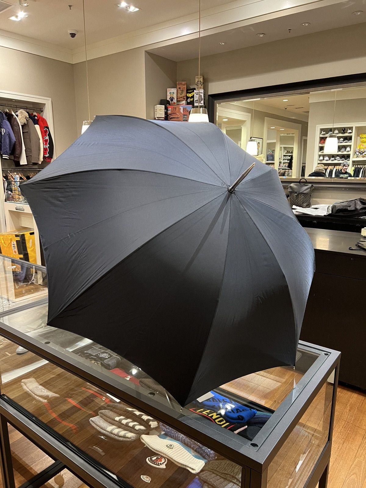 Enfants Riches Deprimes Enfants Riches Deprimes Rose Thorn Handle Umbrella Size ONE SIZE - 5 Thumbnail