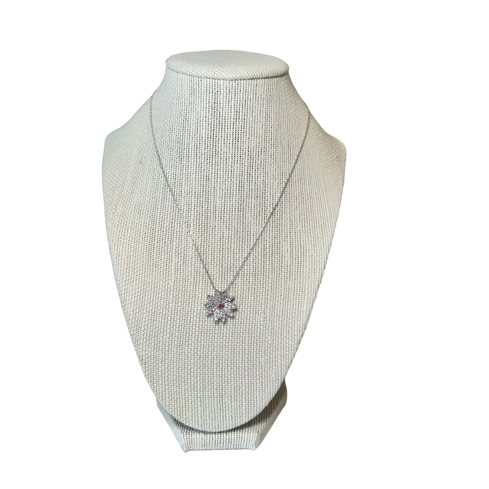 Swarovski Swarovski Eternal Flower pendant Flower, Pink Size ONE SIZE - 3 Thumbnail