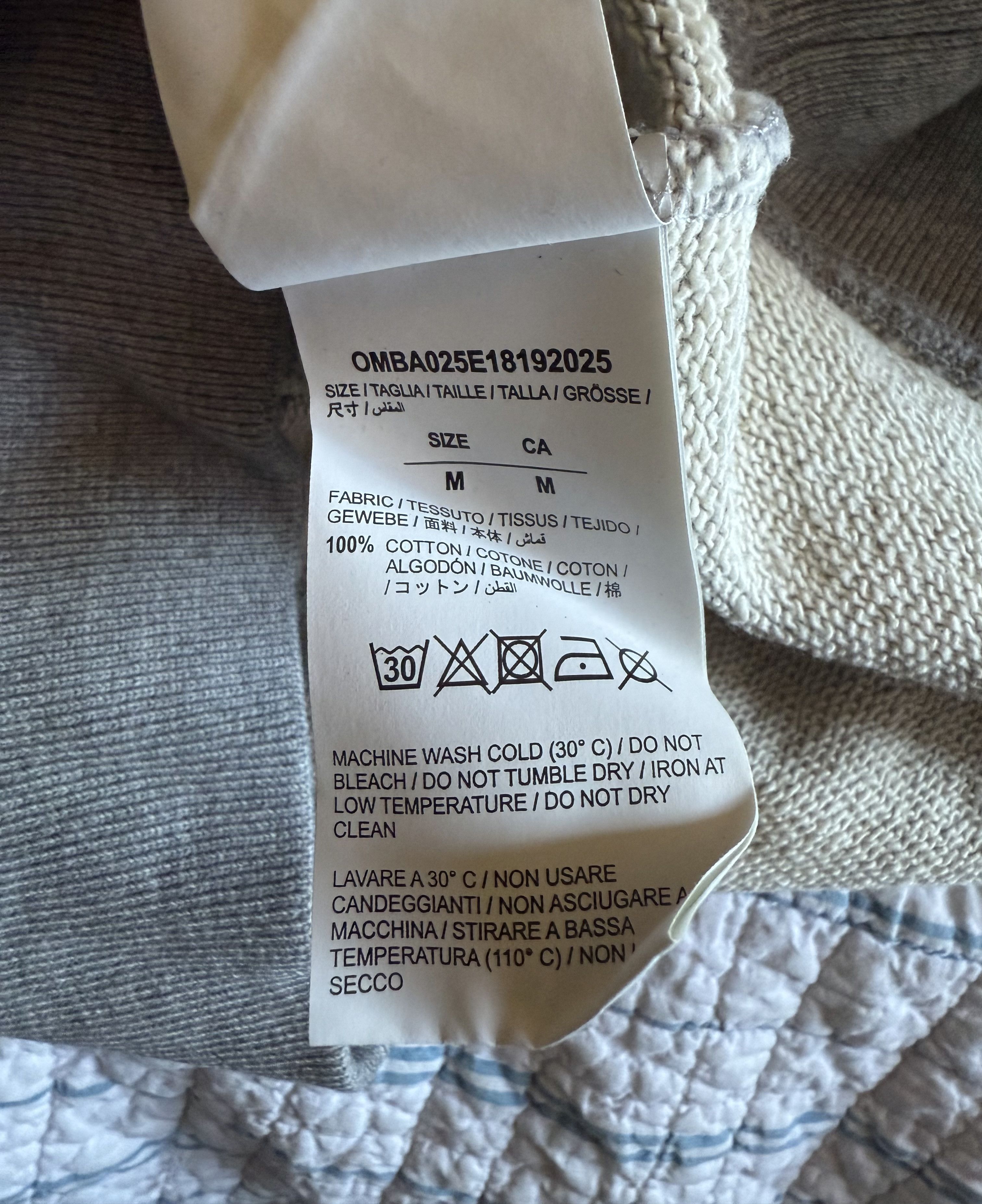 Off-White Off white gray yellow arrow sweater Size US M / EU 48-50 / 2 - 6 Thumbnail