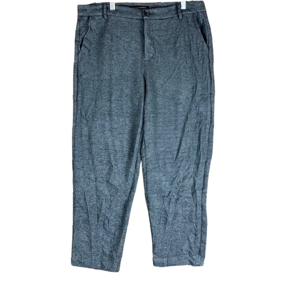 Banana Republic Banana Republic Womens Pants Gray High Rise Super Soft Petite Ankle MP - Workwear, Business, Casual, Petite, Ankle, High Rise, Pants, Womens Size 24" / US 00 / IT 34 - 2 Thumbnail