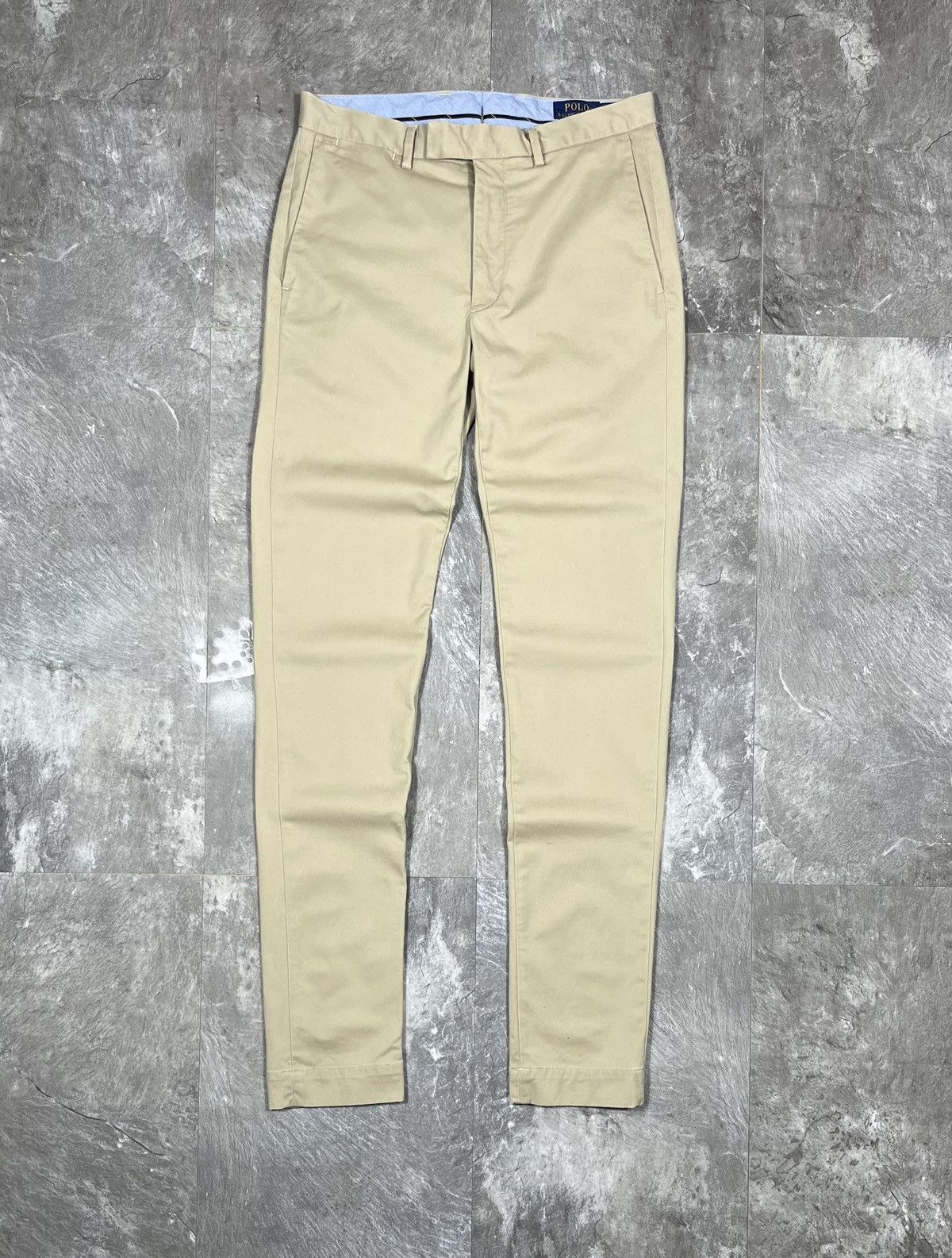 Polo Ralph Lauren Polo Ralph Lauren Chino Beige Pants Size US 30 / EU 46 - 1 Thumbnail