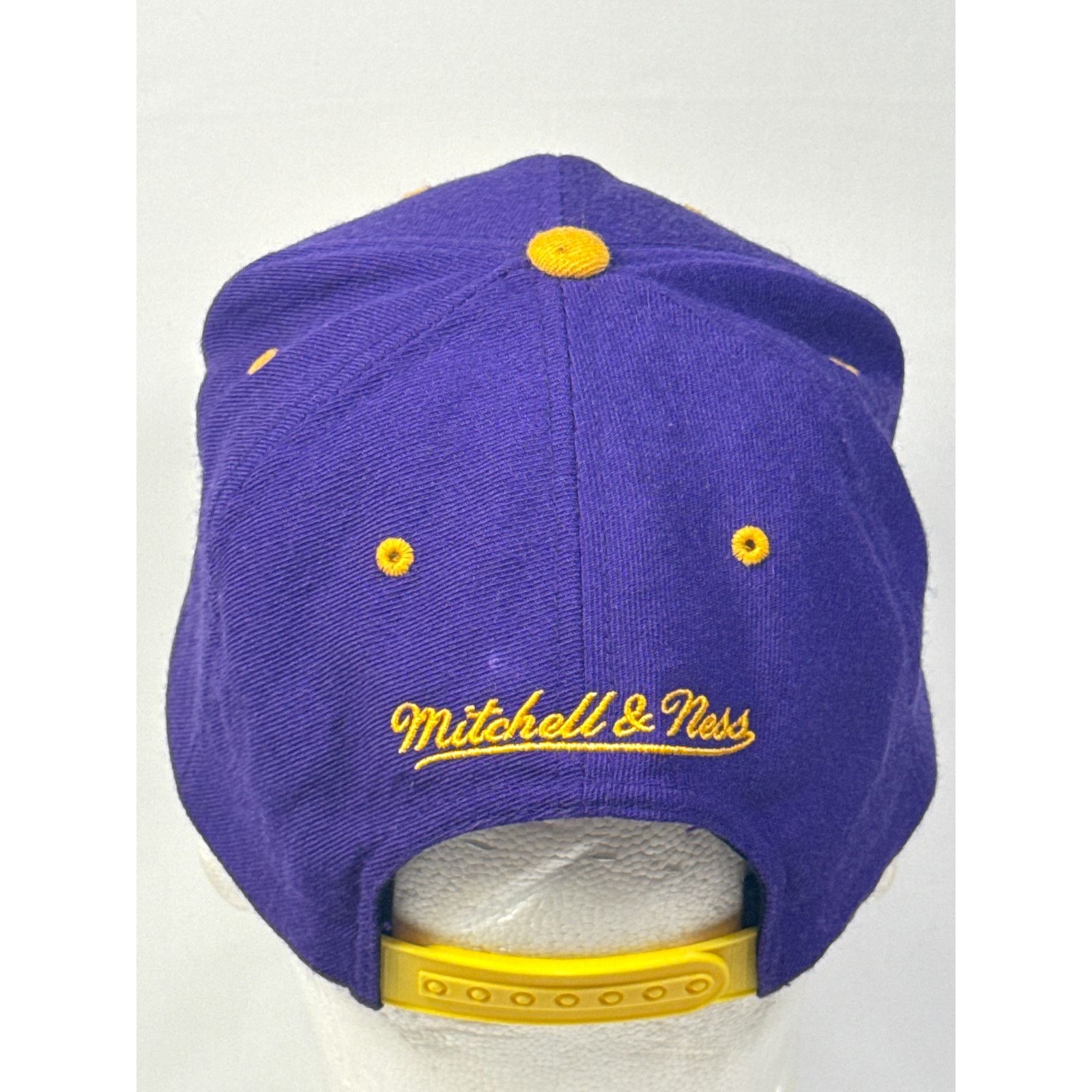 Mitchell & Ness Mitchell & Ness Hardwood Classics LA Lakers Snapback Hat Size ONE SIZE - 5 Thumbnail