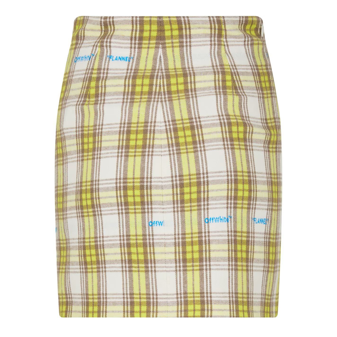 Off-White o1y1225 Logo Mini Skirt in Multicolor Size 26" / US 2 / IT 38 - 2 Thumbnail