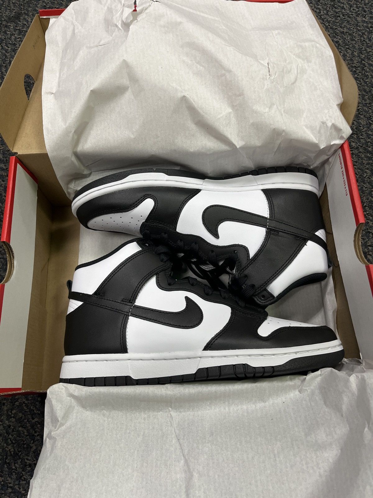 Nike Nike dunk hi retro black/white Size US 8 / EU 41 - 8 Thumbnail