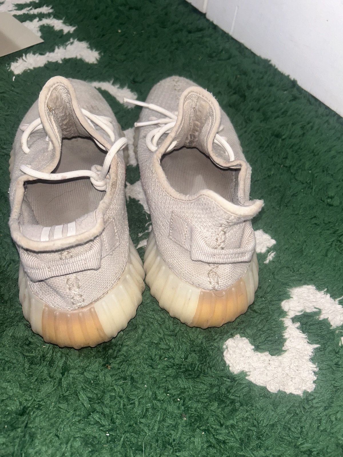 Adidas Size 10.5 - adidas Yeezy Boost 350 V2 Low Sesame Preowned Size US 10.5 / EU 43-44 - 5 Thumbnail