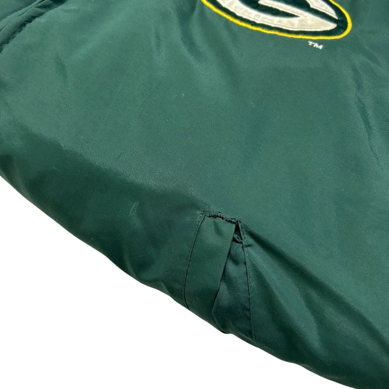 NFL VTG 90s GREEN BAY PACKERS LOGO ATHLETIC PUFFER JACKET Size US L / EU 52-54 / 3 - 12 Thumbnail