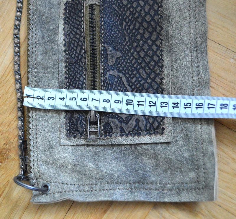Other Culture Premium Leather Handbag, Animal Print Size ONE SIZE - 5 Thumbnail