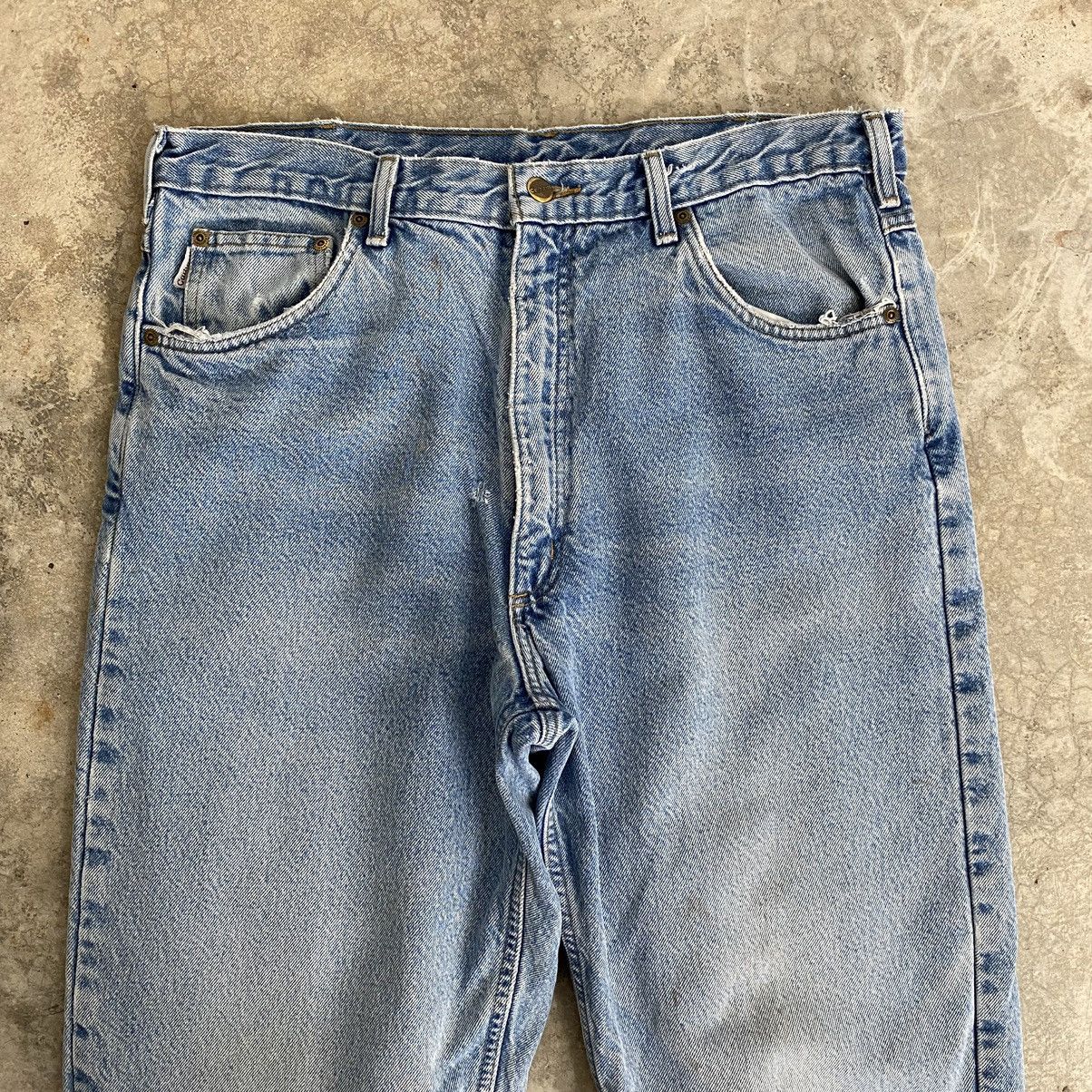 Carhartt Vintage Carhartt Blanket Lined Relaxed Fit Denim Jeans Size US 35 - 12 Thumbnail