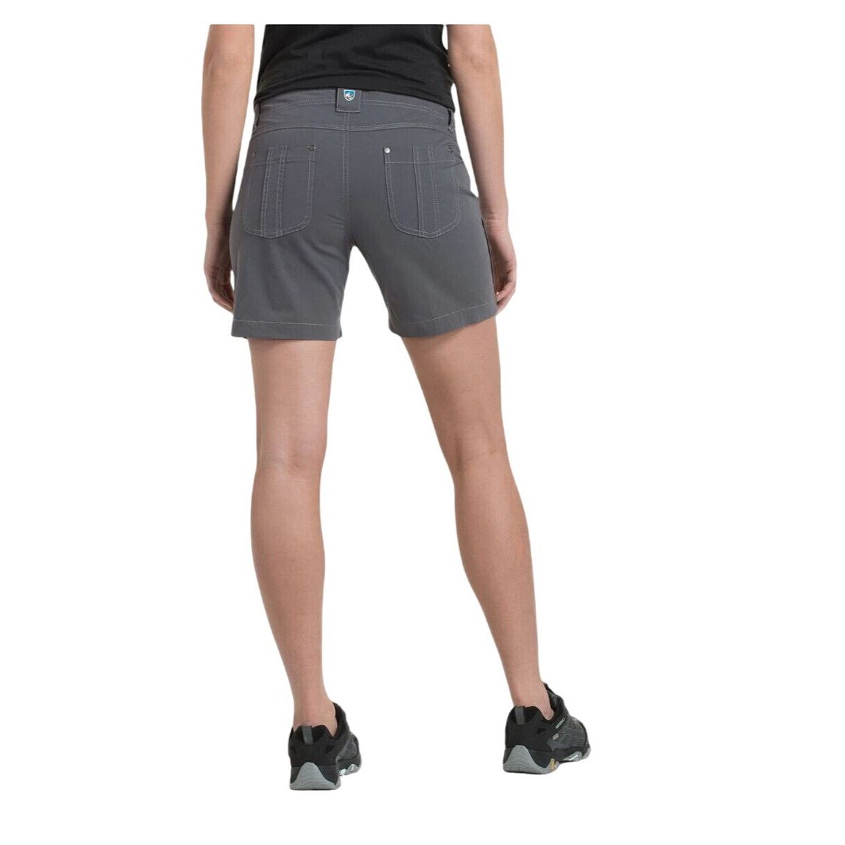 Kuhl NWT Kuhl Women's 12 Splash Shorts Shadow Gray MSRP$65 Stret Size 34" / US 12 / IT 48 - 3 Thumbnail