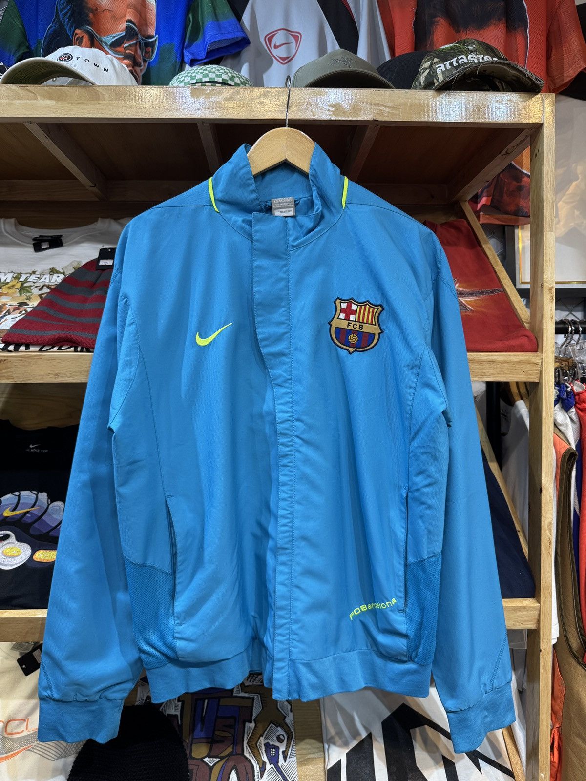 Nike Vintage FC Barcelona 2007-08 Nike Total90 Track Jacket Size US L / EU 52-54 / 3 - 1 Thumbnail