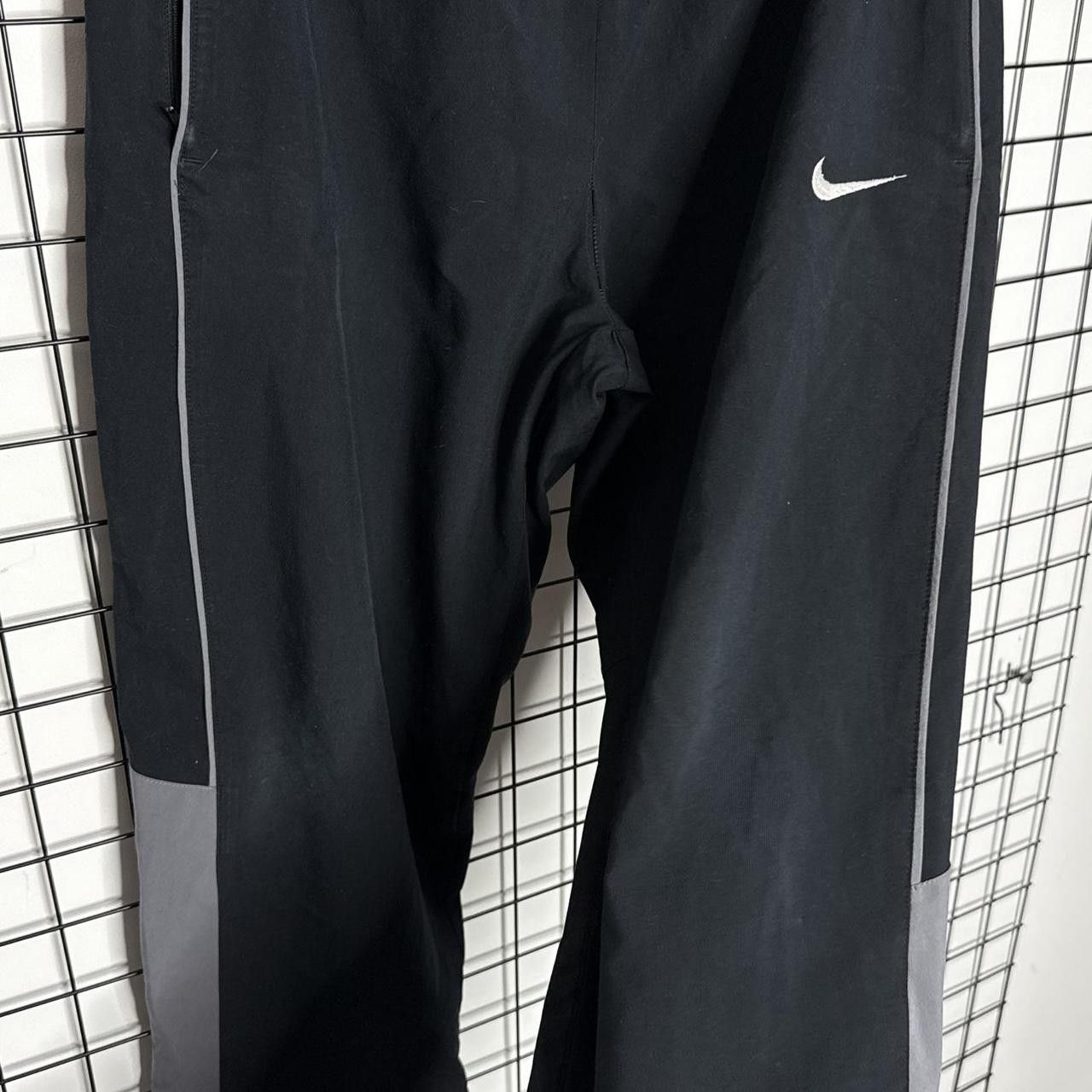 Nike Nike black track pants with white logo Size L Size US 34 / EU 50 - 5 Thumbnail