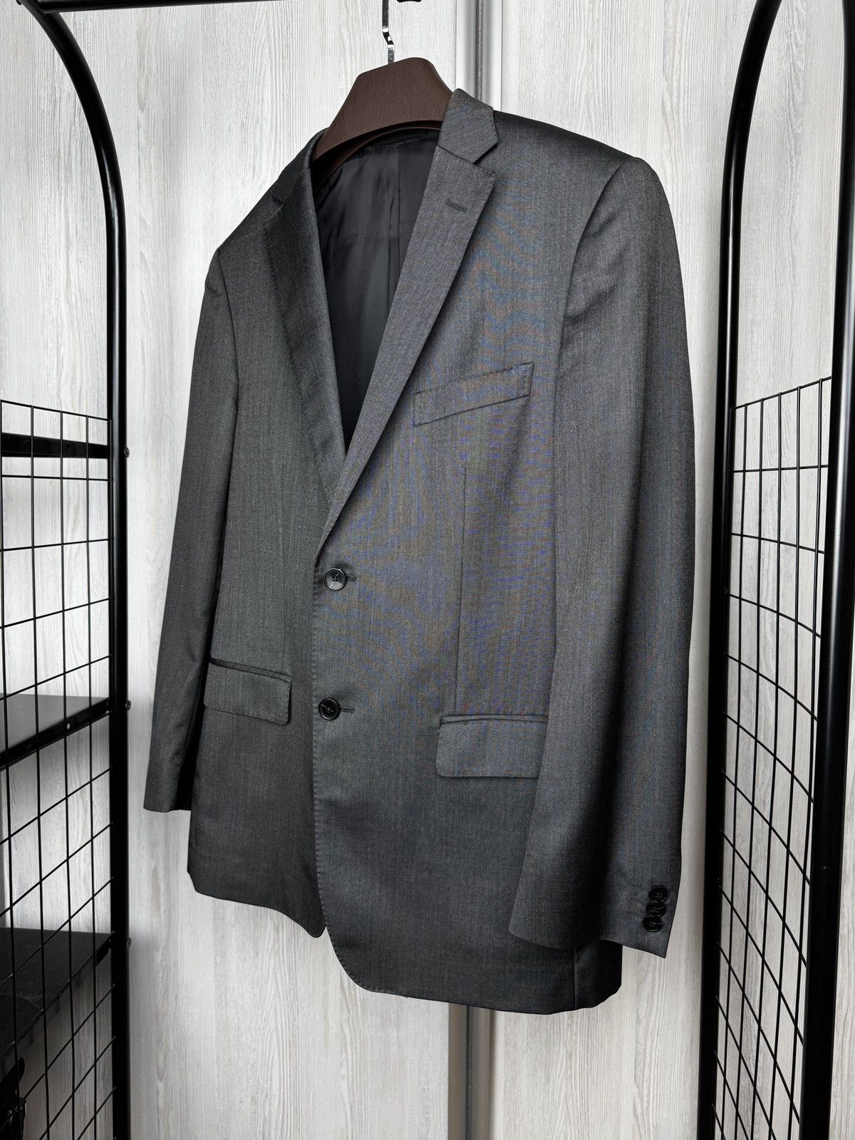 Z Zegna Z Zegna Graphite Grey Wool Silk 2 pcs city suit size 50R Size 40R - 8 Thumbnail