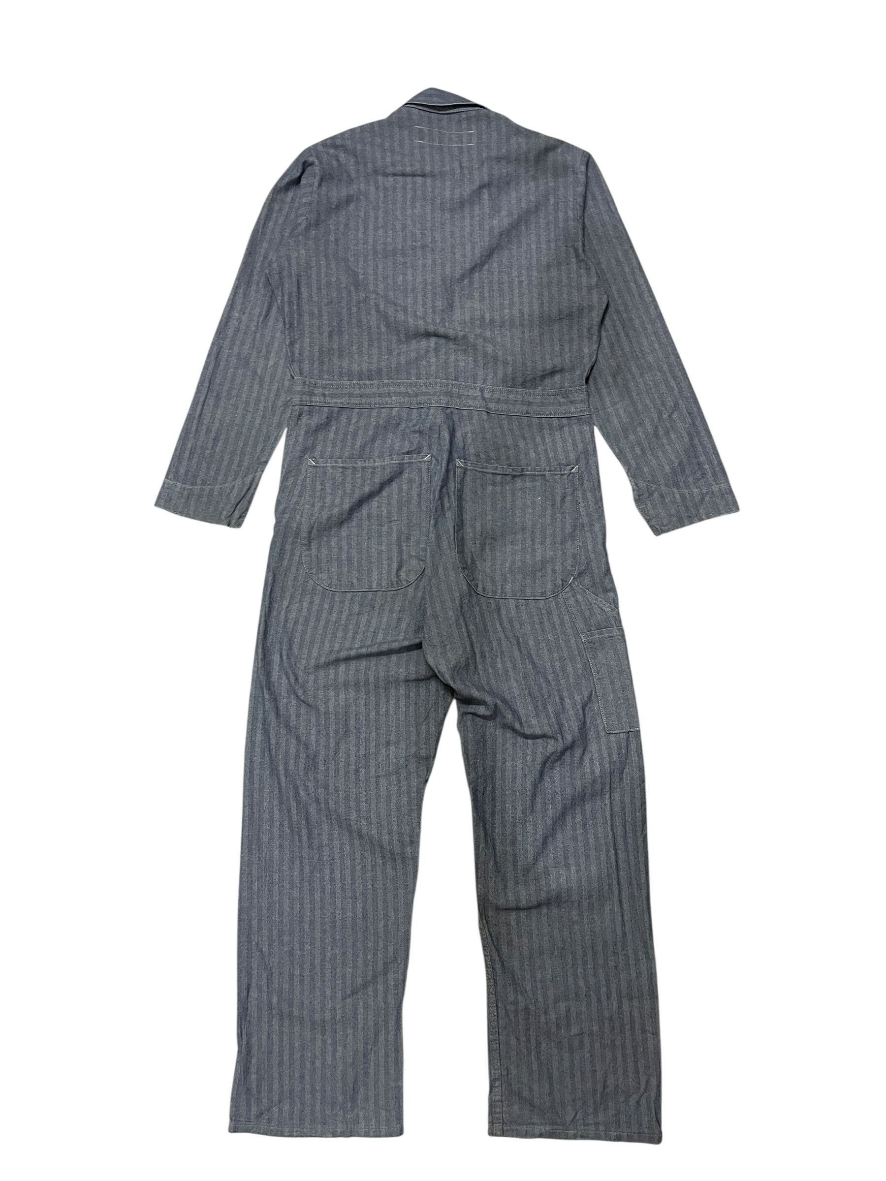 Red Kap Vintage USA Herringbone Twill Workwear Coverall Red Kap Size US L / EU 52-54 / 3 - 2 Thumbnail