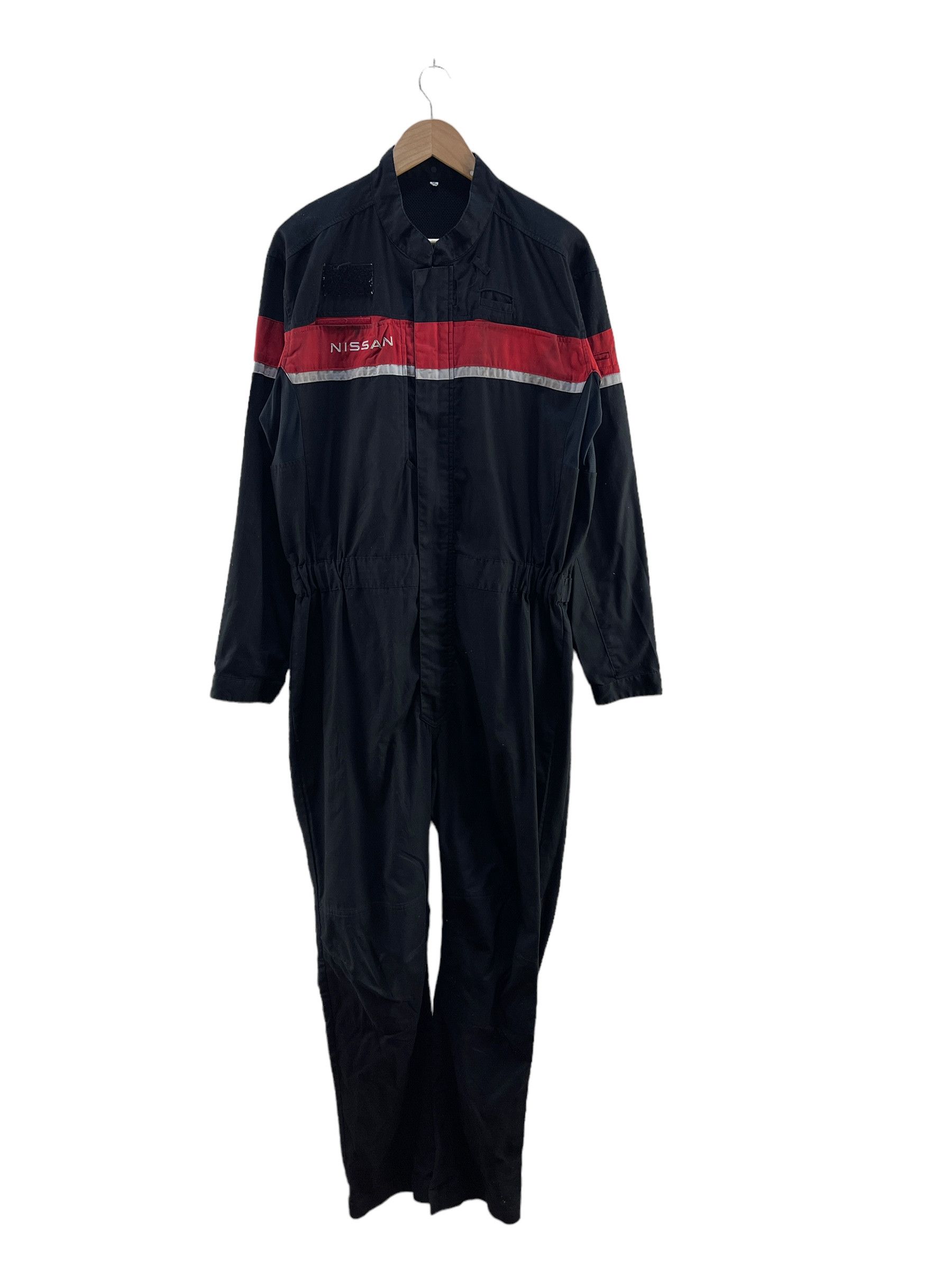 Japanese Brand Vintage Nissan Overall Jumpsuits Size US 34 / EU 50 - 2 Thumbnail