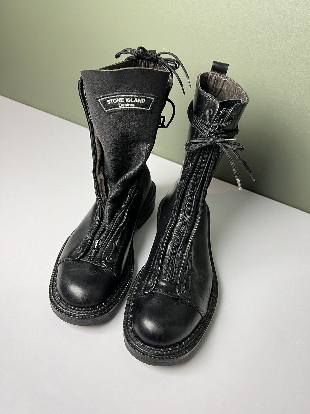 Stone Island stone island y2k archive military combat boots Size US 9 / EU 42 - 7 Thumbnail