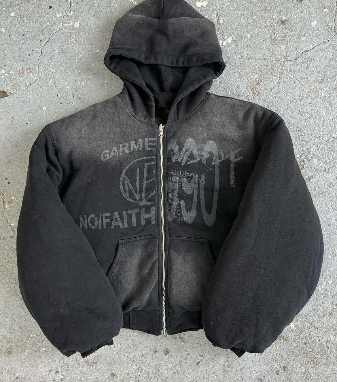 ジャケット・アウター NO/FAITH STUDIOS REVERSIBLE JACKET REVERSIBLE ONYX BOMBER JACKET GREY – NO/FAITH STUDIOS