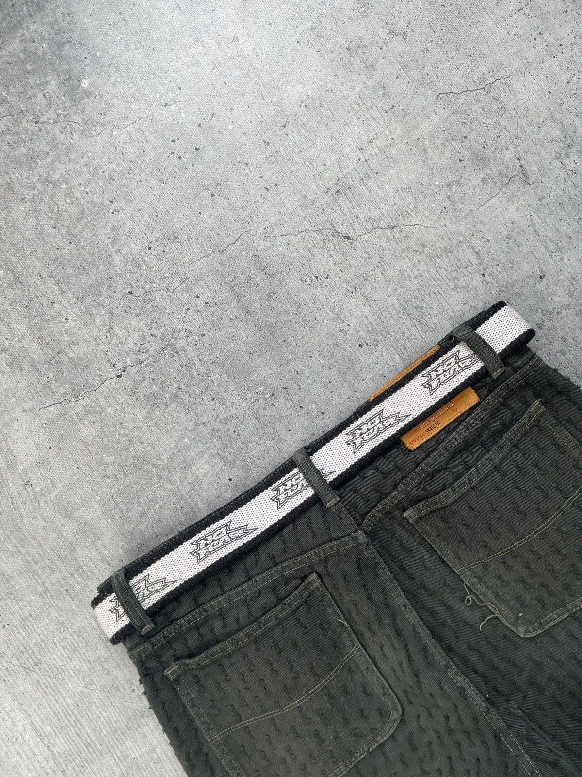 No Fear × Vintage No Fear skate belt vintage white Y2K Size ONE SIZE - 3 Thumbnail