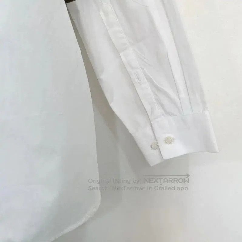 Neil Barrett Neil Barrett Men's Long Sleeve Shirt in White . Size US L / EU 52-54 / 3 - 8 Thumbnail
