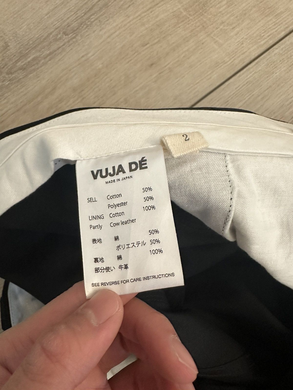 Vuja De Vuja De Adagio Leather Trousers - Size 2 Size US 32 / EU 48 - 6 Thumbnail