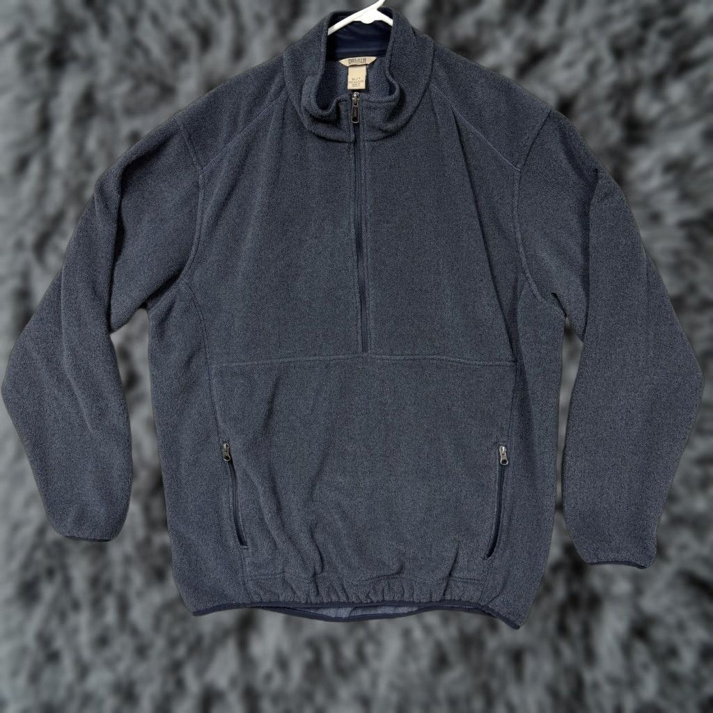 Duluth Trading Company Duluth Trading Jacket Mens XLT Blue Fleece 1/4 Zip Polartec Outdoor Gorpcore Size US XL / EU 56 / 4 - 1 Thumbnail