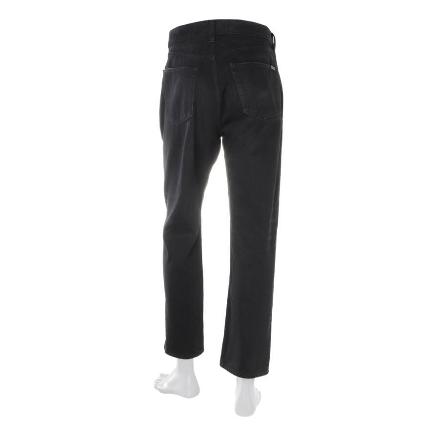 Saint Laurent Paris o1s1wg110426 725776 Mick Denim Jeans in Black Size US 38 / EU 54 - 6 Thumbnail