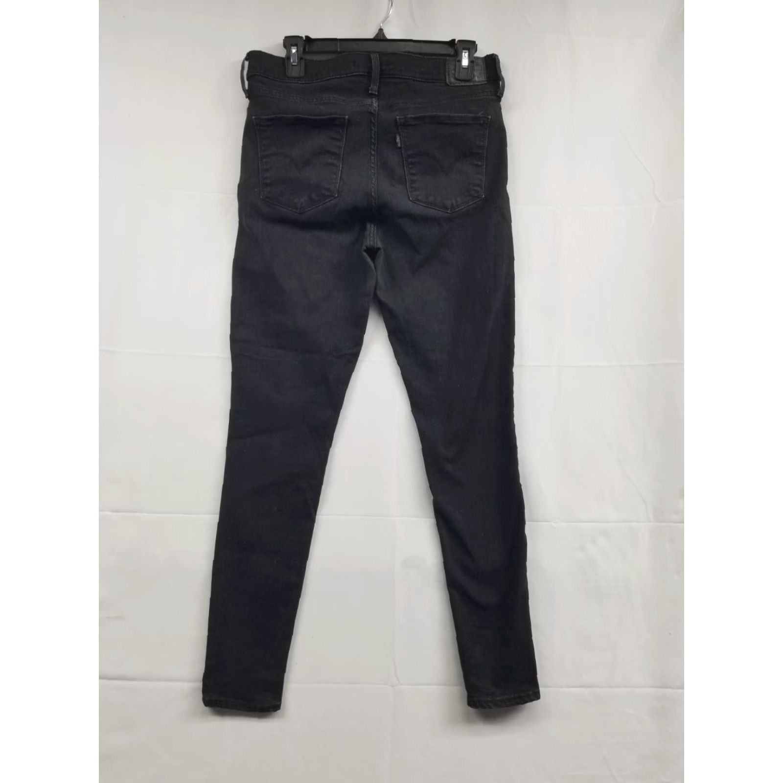 Levi's Levi's Jeans Womens 31 Black 720 High Rise Skinny Denim Dark Black 5-Pocket Modern Womens Jeans Size 24" / US 00 / IT 34 - 2 Thumbnail