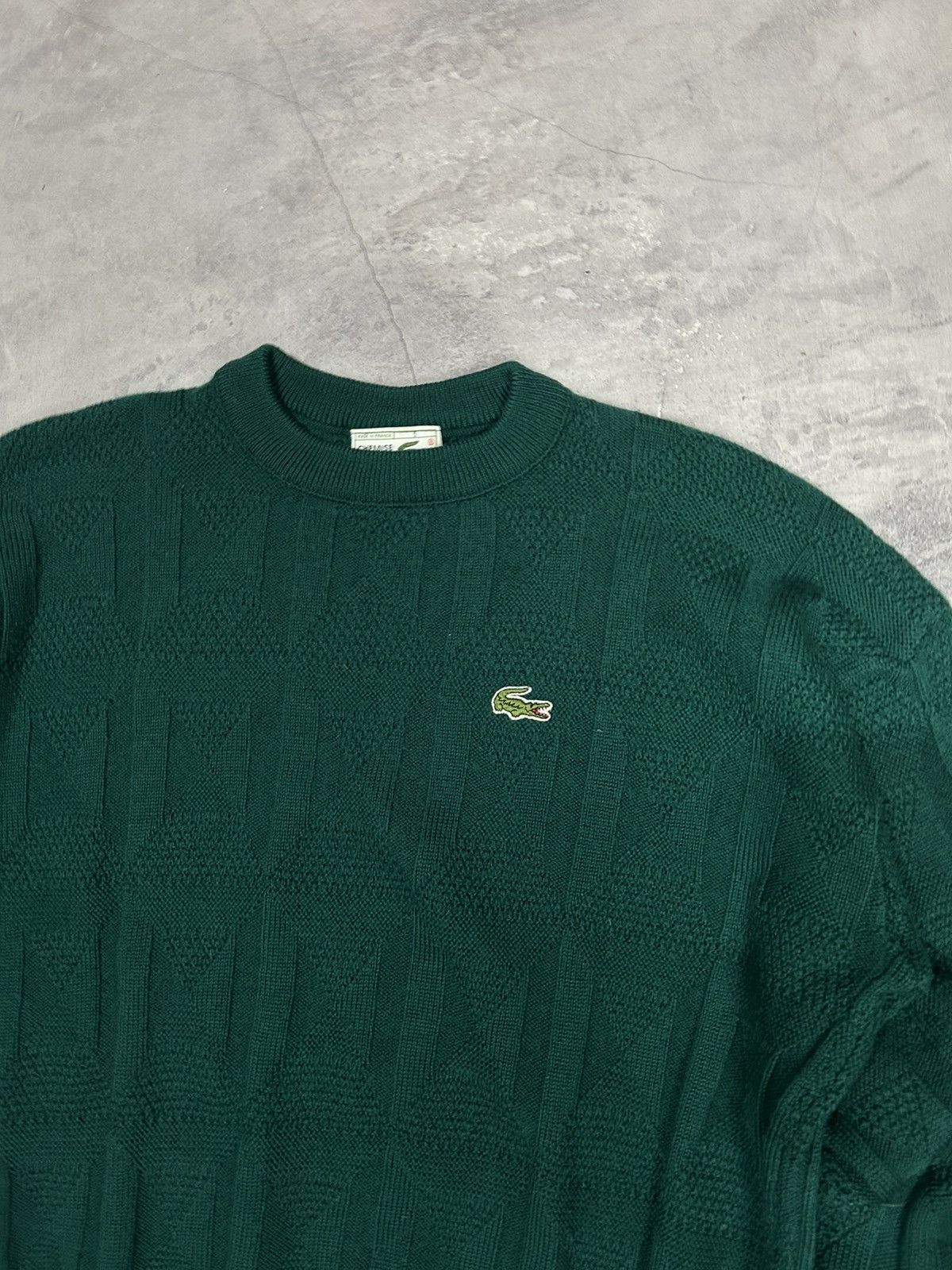 Lacoste Lacoste vintage knit sweater Size US M / EU 48-50 / 2 - 4 Thumbnail