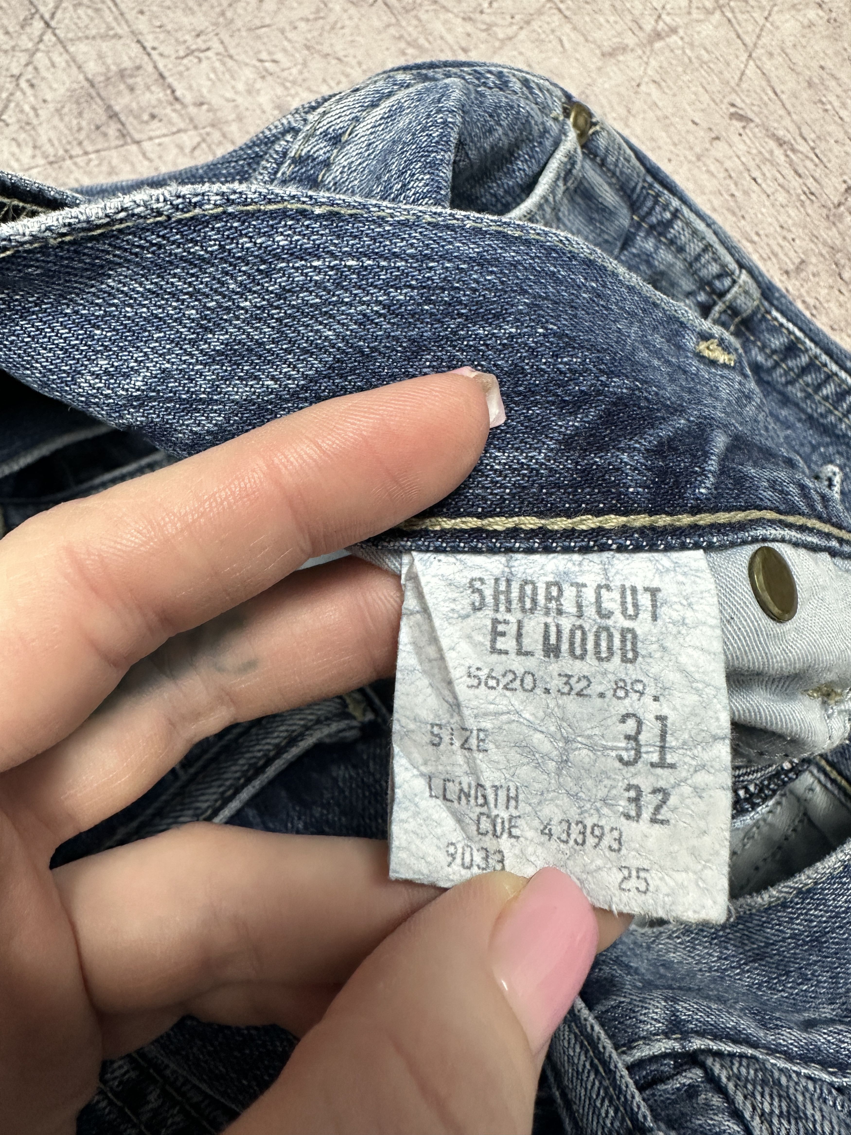 G-Star G Star Raw Vintage Mens Elwood Denim Pants Double Knee Jeans Size US 31 - 3 Thumbnail