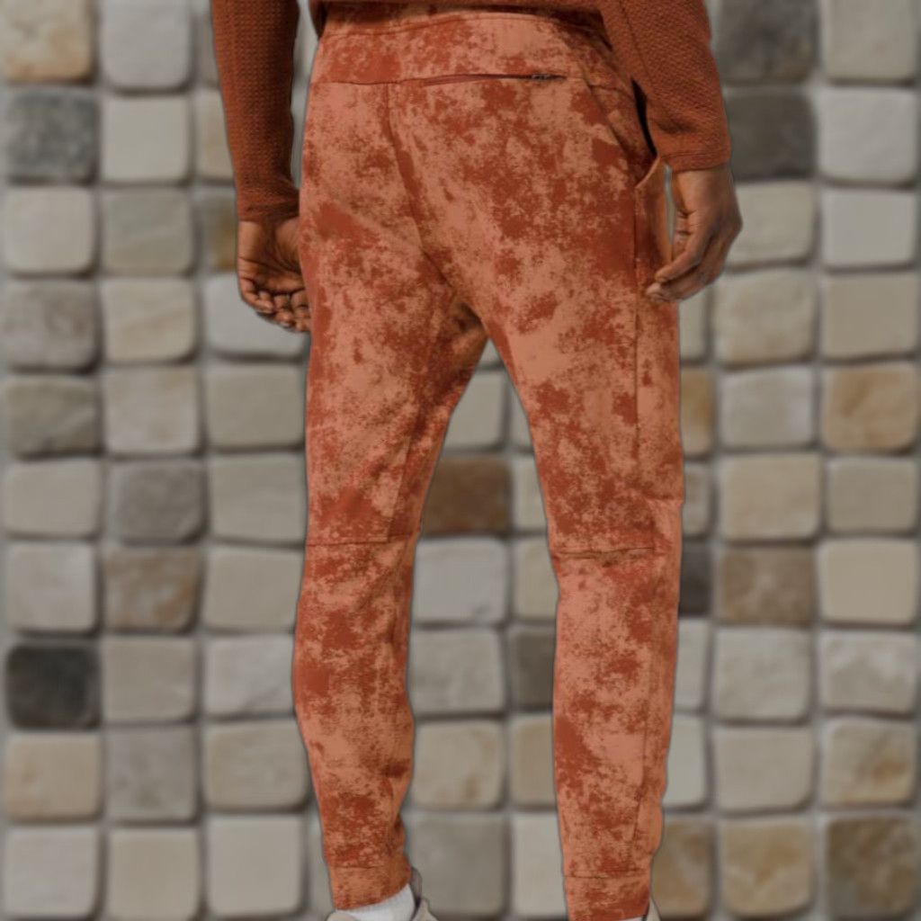 Lululemon Lululemon Men's City Sweat Jogger French Terry Astral Dark Terracotta Dsrt Sz M Size US 31 - 1 Thumbnail