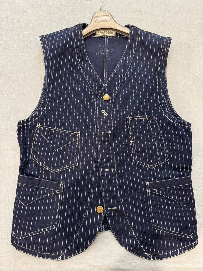 Freewheelers Freewheelers Freewheelers waistcoat Size US L / EU 52-54 / 3 - 2 Thumbnail