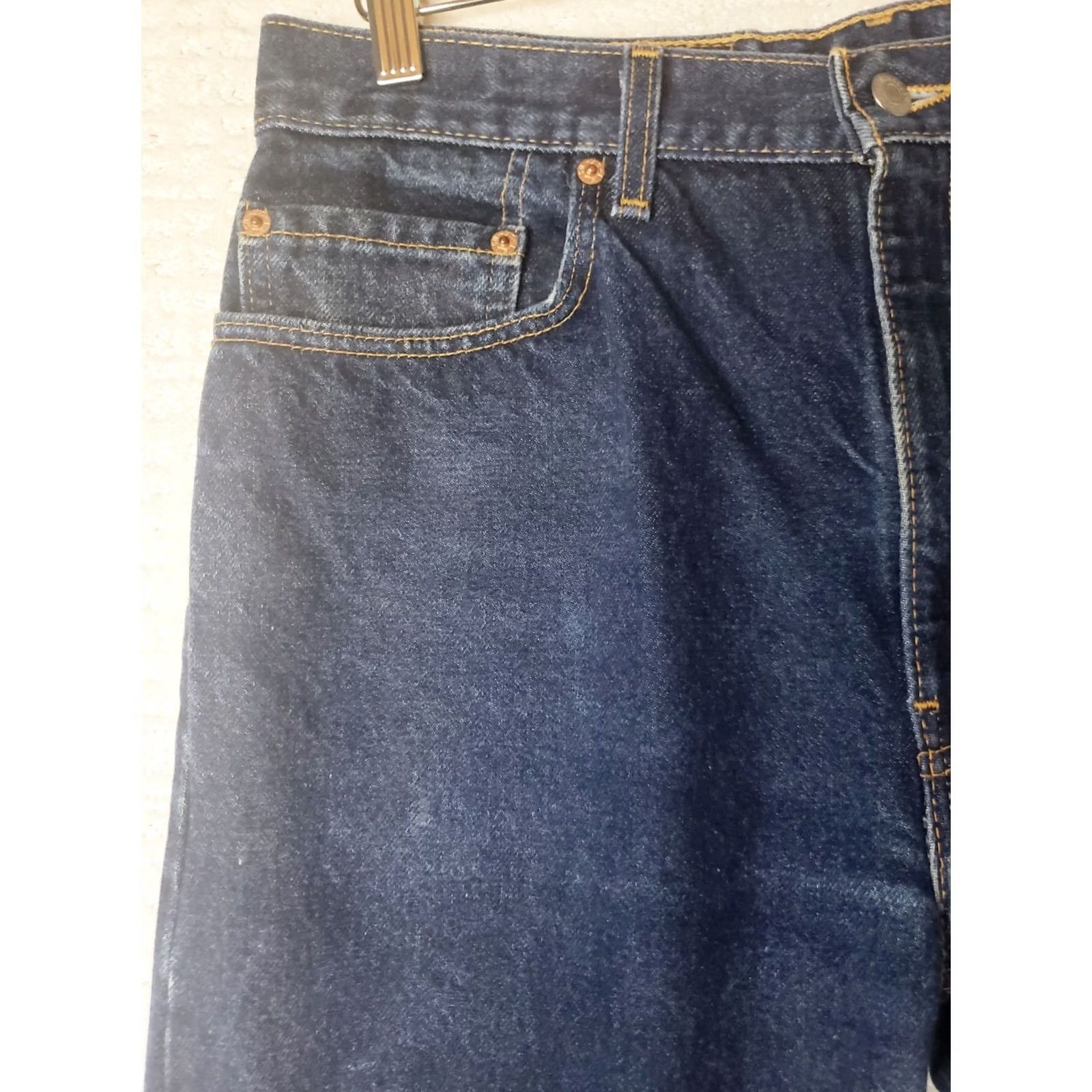 Levi's Levi’s Men's 505 Stretch Jean Regular Fit Cotton Straight Leg 5-Pocket 34 x 30 Jeans Size US 34 / EU 50 - 4 Thumbnail