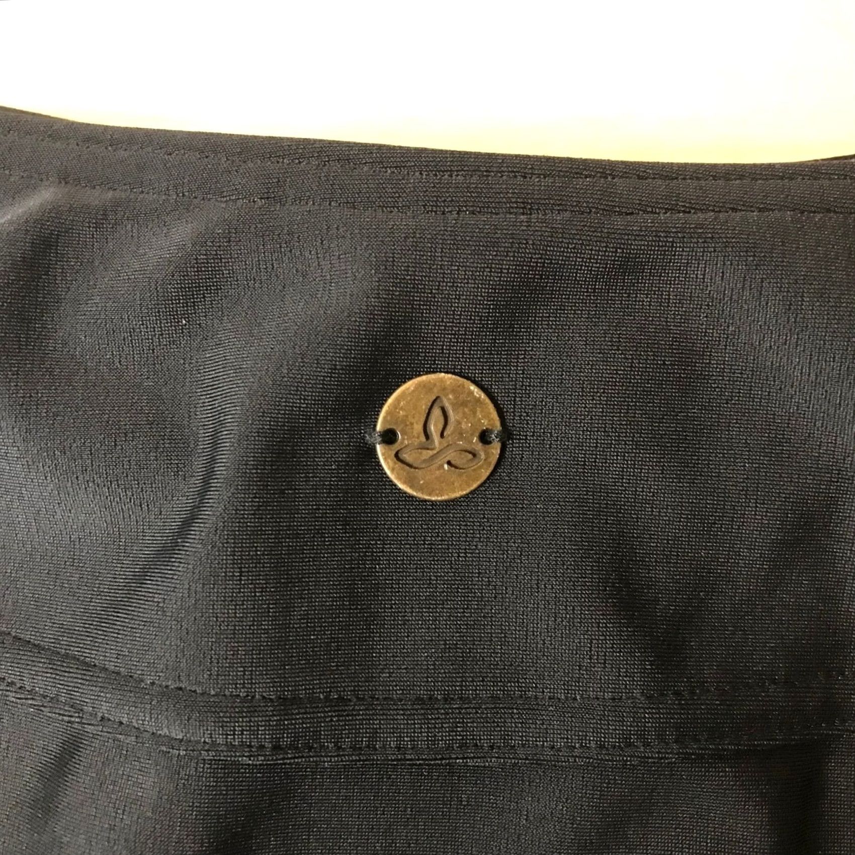 Prana prAna Black Athletic Swim Skirt Wide Waistband Logo Charm Size S Womens Swimsuit Bottom Sporty Modest Quick Dry Size 28" / US 6 / IT 42 - 7 Thumbnail