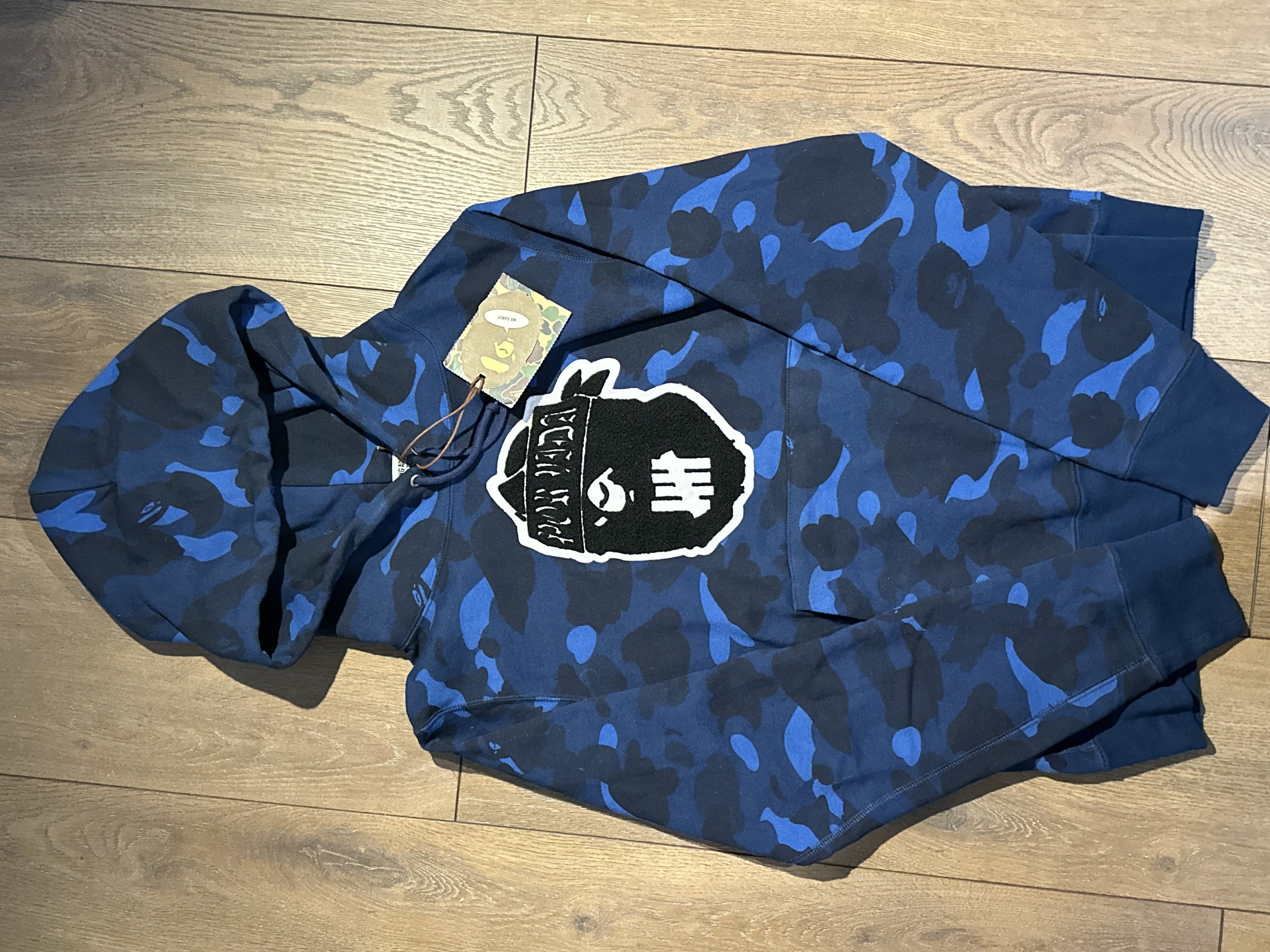 Bape Bape x Undefeated Color Camo Pullover Hoodie | Grailed