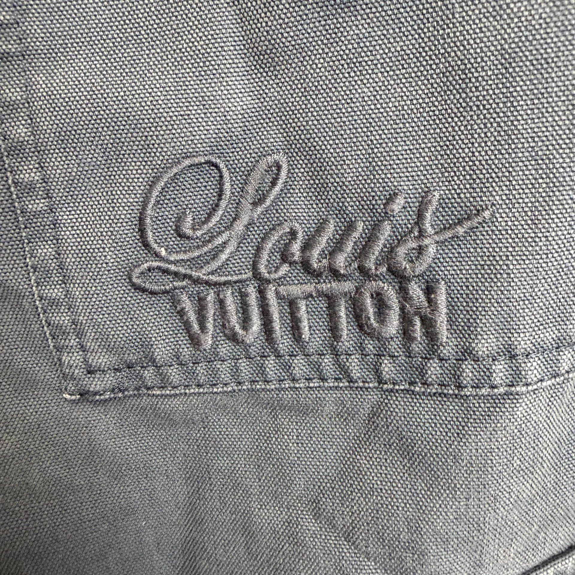 Louis Vuitton LOUIS VUITTON SS23 Plain Patch-Pocket Straight Men's Navy Size US 26 / EU 42 - 3 Thumbnail
