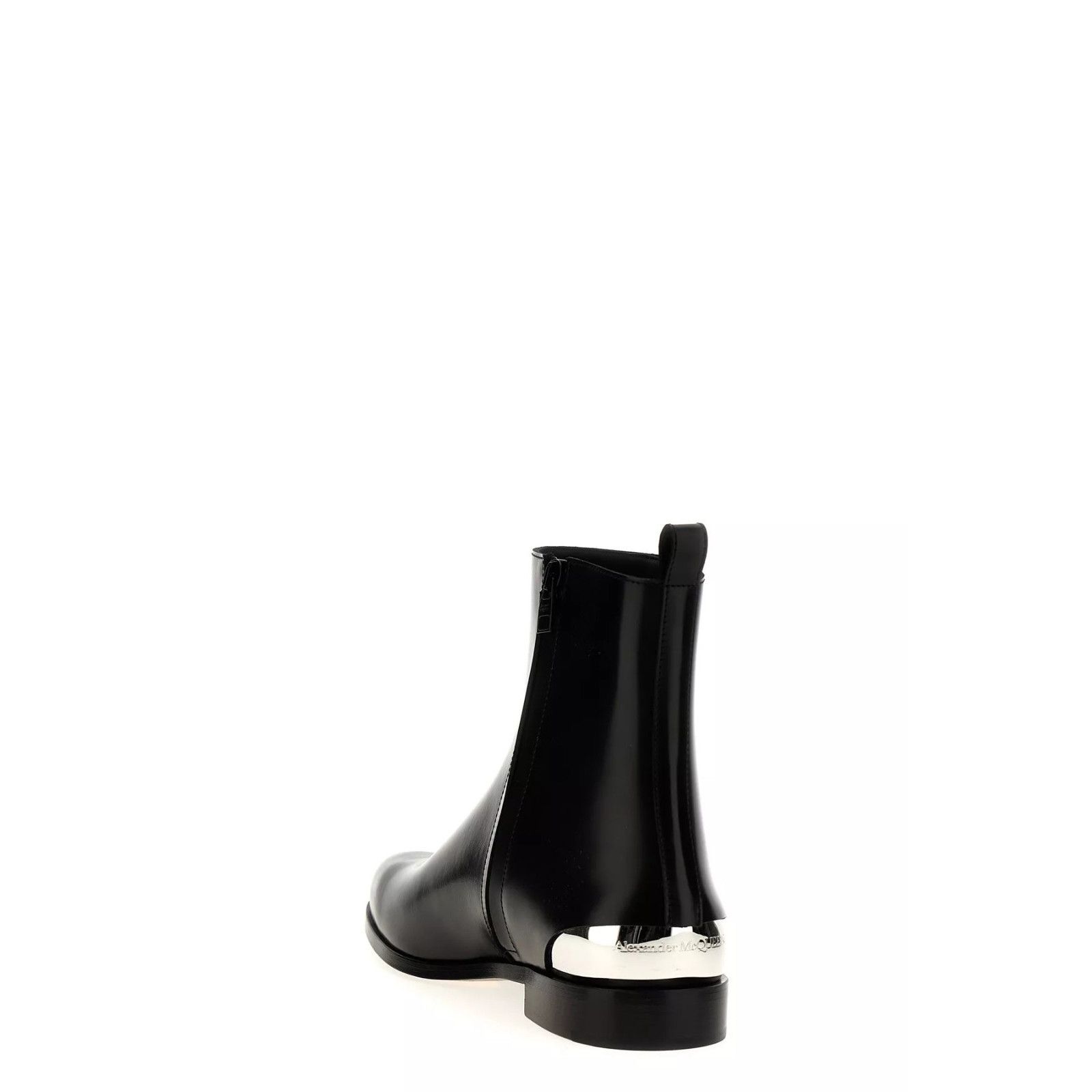 Alexander McQueen ALEXANDER MCQUEEN Men's Black Leather Boots New & Authentic Size US 8 / EU 41 - 3 Thumbnail