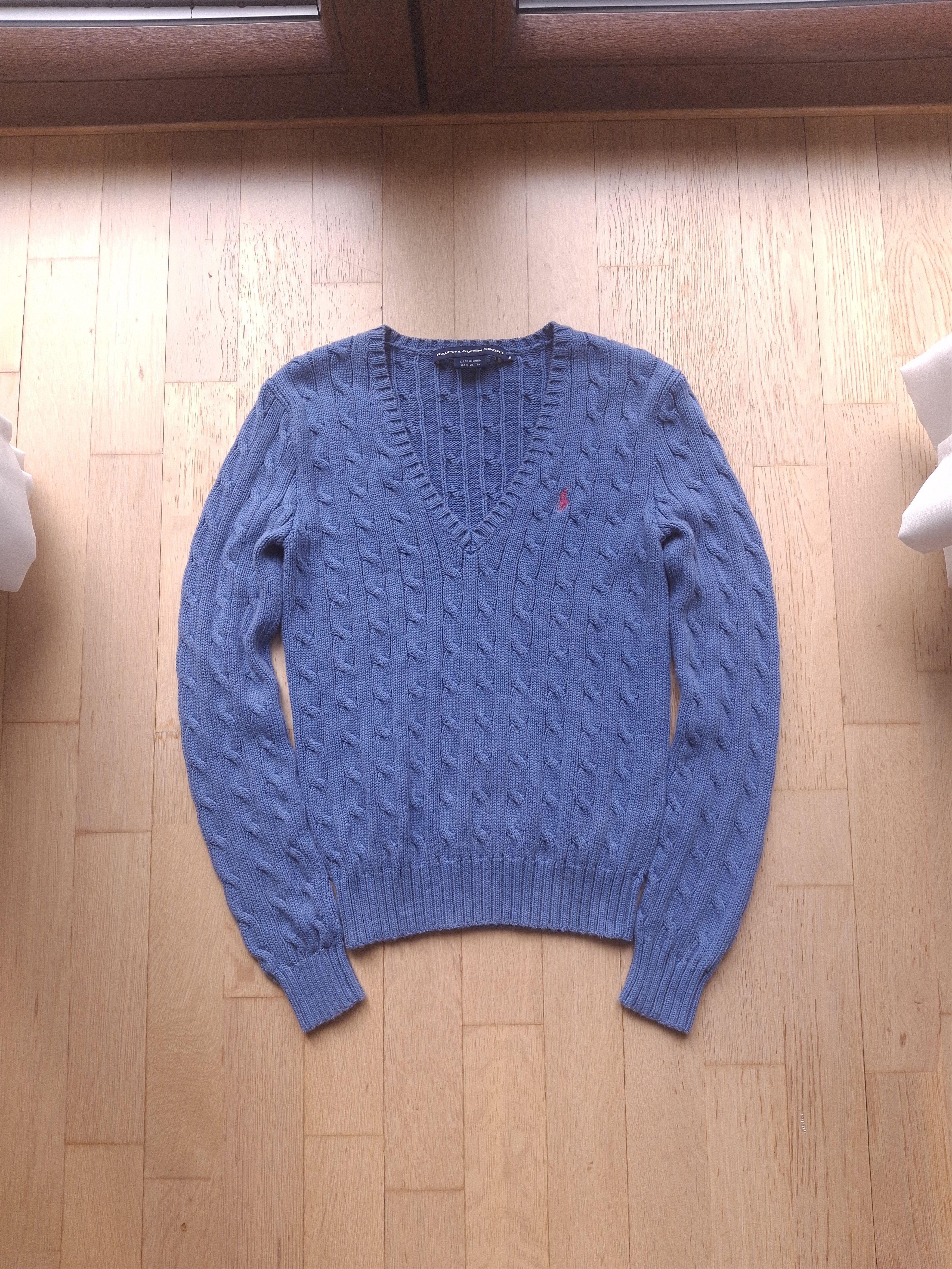 Polo Ralph Lauren × Ralph Lauren × Ralph Lauren Sport Cable knitwear ralph lauren sport Old money Size M / US 6-8 / IT 42-44 - 2 Thumbnail