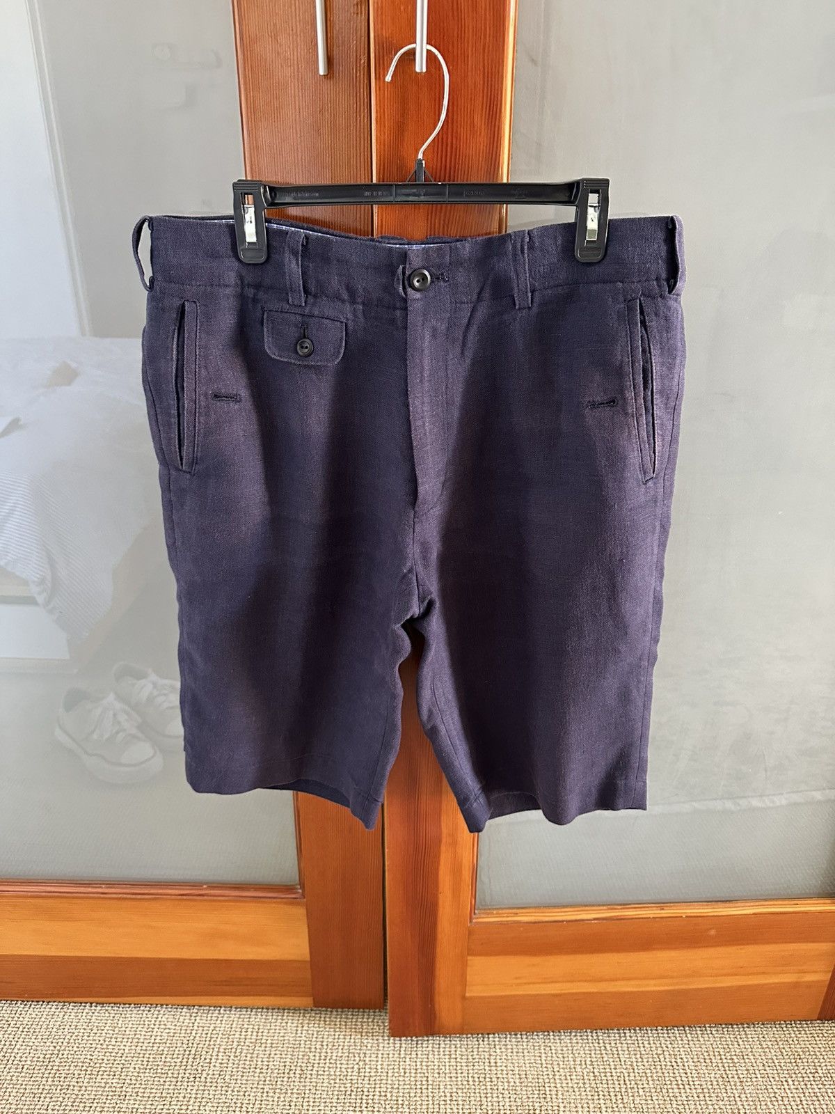 JUNYA WATANABE X COMME DES GARÇON LINEN SHORT