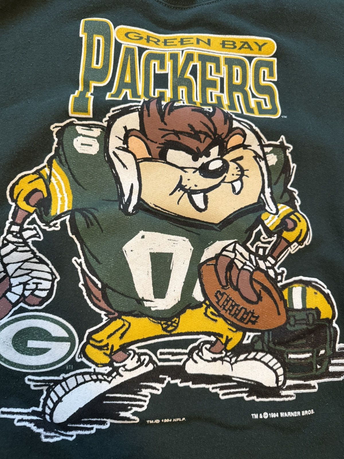 Vintage Warner Bros vintage packers sweater Size US M / EU 48-50 / 2 - 4 Thumbnail